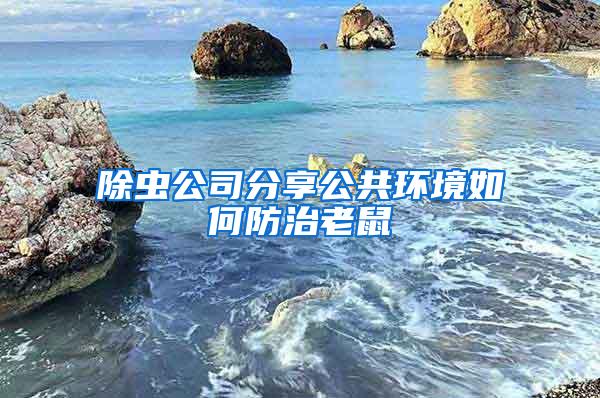 除虫公司分享公共环境如何防治老鼠