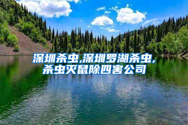 深圳杀虫,深圳罗湖杀虫,杀虫灭鼠除四害公司