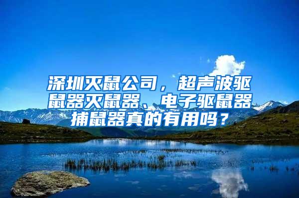 深圳灭鼠公司，超声波驱鼠器灭鼠器、电子驱鼠器捕鼠器真的有用吗？