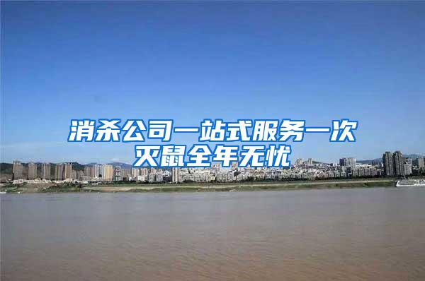 消杀公司一站式服务一次灭鼠全年无忧